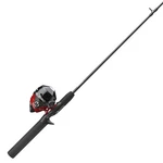 Fishing Rod Combo 6 Piece Spincast Reel 30 Black Red Zebco 202 Led 5-FOOT. Fixed Price $51.99.