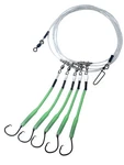 5 Hooks Deep Drop Fishing Rig Usa Made 6/0 Eagle Claw. Fixed Price $18.99.