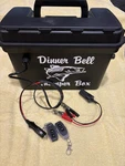 Dinner Bell Thumper Box Fishing Striper, Hybrid, White Bass, Crappie,catfish. Fixed Price $215.00.