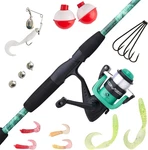Reverb Spinning Reel And Fishing Rod Combo Durable Tubular Glass Blank Const. Fixed Price $43.24.