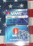 Vmc Size Cone Cut Octopus Live Bait Fishing Hooks 8299PS Qty 17 France Made. Fixed Price $5.00.