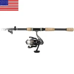 6FT 6" 3000 Medium Action Telescopic Spinning Combo With Lures Pre-spooled Reel. Fixed Price $35.95.