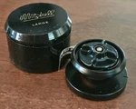 Vintage Mitchell Garcia Large Spool Case Unused Royal Bonnyl France. Fixed Price $21.25.