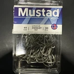 Mustad Limerick 31010-DT 6/0 Ringeye Cadmium Hook. Fixed Price $21.00.