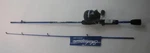 Shakespeare 1423945 NAVI5610SCCBO Ft 6" Spincast Rod And Reel Combo Red/blue. Fixed Price $37.42.