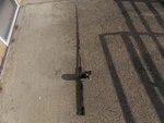 Htf Beef Stick Fishing Rod W/daiwa Firewolf 47H Reel Both New 12/26. Fixed Price $80.00.