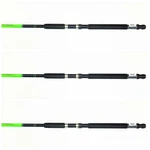3 Each Ht Shooting Star Telescopic 10' Crappie Pole/rod, SS-10S. Fixed Price $38.95.