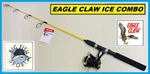Eagle Claw Ice Fishing Rod & Reel Combo 36" Length Free Usa Ship #IE36MH1C. Fixed Price $37.99.