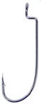 Owner 5102-111 Offset Wide Gap Worm Hook 90DEG 3X Strong Cut Pt Blk Chr 1/0 6CT. Fixed Price $7.68.
