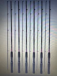 (lot Of 8) Shakespeare Ladyfish 5'6" Medium Casting Rod LADYSCK562M. Fixed Price $69.99.