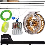 Sougayilang Fly Fishing Rod Reel Combos With Lightweight Portable And Cn. Fixed Price $122.74.