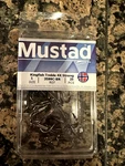 Mustad Kingfish Treble 4X Strong Size 1 3599-BN. Fixed Price $7.00.