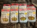 New Vmc Pro Series Sureset 5536TR #2 Hook,qty 4,RED Hooks,hang Tag Ready. Fixed Price $13.50.