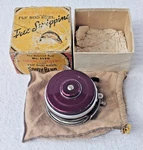 Vtg South Bend 1130 Oren-o-matic Automatic Fly Reel Working W/ Box & Pouch Usa. Fixed Price $56.88.