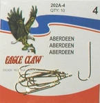 Eagle Claw 202A #1/0 8CT Gold Aberdeen Hooks. Fixed Price $6.68.