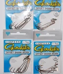Packs Gamakatsu Offset Shank Worm Sz 1/0 07111 6 Per 24 Total. Fixed Price $13.95.