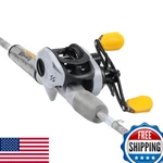 Sougayilang Spinning Casting Fishing Rod Combos Graphite 2PC Blanks. Fixed Price $73.85.