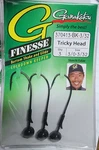 Gamakatsu G-finesse 3/0 Black 3/32 Oz Tricky Head Shakey Hooks Worms. Fixed Price $18.99.