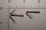100 Mustad #3 Double Live Bait Hooks Hollow Point Ringed Bronzed Norway 35881. Fixed Price $12.99.