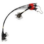 Stellar Fishing Wire Single Drop Leader Lure Riggings With Snap Swivel, 12 Pack. Fixed Price $11.99.