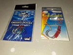 Size 4/0 Gamakatsu Assist 510 Jigging Hooks 219514 & Williamson X-strong Dressed. Fixed Price $18.95.
