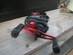 Abu Garcia Black Right Hand Baitcast Fishing Reel - BMAX3. Fixed Price $75.00.