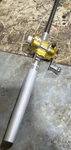 ST5RL Collapsible Pen Fishing Rod & Reel Combo Silver Gold Metal 2-PIECE. Fixed Price $15.00.
