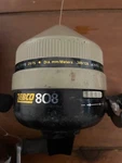 Vintage Zebco Reels. 808S. Silver Bullet.. Fixed Price $35.00.