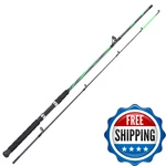 Sougayilang Spinning Rods Strong Carbonglass Composite Fishing Pole Stainless. Fixed Price $45.83.
