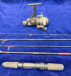 Daiwa Minispin MSG-59S Rod And AG750 Reel Backpack Outfit. Fixed Price $75.00.