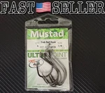 6-PACK Fishing Mustad Beak Bait Hook 7/0 Ultra Point Micro Sharp 4.3 Tech. Fixed Price $11.08.