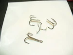 100 Pack Mustad Size 2 Nickel Treble Hooks Reduced. Fixed Price $19.99.