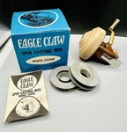 Vintage Eagle Claw EC88B Fishing Reel W/ Original Box & More (small Crack). Fixed Price $45.00.