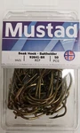 Mustad Classic Beak Hook Forged Offset Down Eye Bronze 92641-BR Choose Size Qty. Fixed Price $13.99.