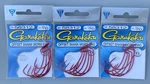 Packs Gamakatsu Offset Shank Worm Ewg Hooks Red 2/0 58312. Fixed Price $14.99.