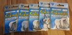Gamakatsu 208411 Size 1/0 Octopus Circle Fishing Hooks Qty 6 X 5 Packs. Fixed Price $25.00.