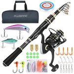 Plusinno Fishing Rod Combo: Reel Fun With This Telescopic Travel Buddy!. Fixed Price $50.77.