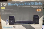 Quantum Fx HT-325: Dvcd Micro System W/ Fm Radio & Remote Control Black. Fixed Price $24.59.