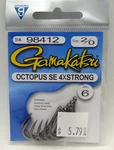 Gamakatsu 2/0 Octopus Se 4XSTRONG Packs Of 6 ST#98412. Fixed Price $6.99.