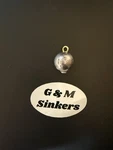 80 1OZ Cannon Balls Sinkers Fishing Weights. Top Quality Lead. Made The Usa. Fixed Price $30.00.