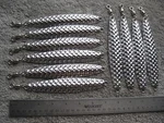 Fishing Bulk Jigs Lures 10OZ Hammered Diamonds Vertical Jigging No Hooks. Fixed Price $32.99.