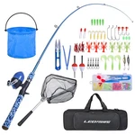 Kids Pole Set With Full Starter Kit Blue Leofishing. Fixed Price $43.67.
