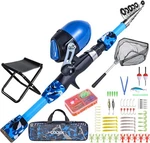 Codek Kids Fishing Pole Set Portable Telescopic 170CM/5.6FT, Blue. Fixed Price $54.29.