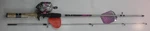 Zebco 33L602M Ladies Foot Pink Spincast Combo Piece Rod Cork Handle. Fixed Price $52.84.