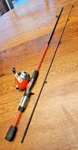 Shakespeare Reverb Rvrsc 56 2M 5'6" 2-PIECE Spincast Fishing Rod & Reel Combo. Fixed Price $17.99.
