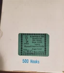 O. Mustad 3103 Limerick Hooks-ringed Tinned Size 8/0 Made Norway 100 Per Box. Fixed Price $9.00.