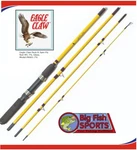 Eagle Claw Pack It Rod Spin /fly 7'6" 4PC Medium #PK601-76 Free Usa Shipping!. Fixed Price $45.99.