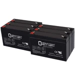 Mighty Max 6V, 9AH, Agm, F2 Terminal, Battery Replaces Power Rite PRB67 - Pack. Fixed Price $89.99.