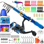 Kilitn Kids Fishing Rod, 1.5M 61INCH 4.92FT Portable Telescopic Pole And. Fixed Price $30.66.