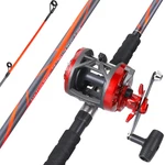 Sougayilang Progressive Glass Fishing Pole Conventional Reel Combo Medium Heavy. Fixed Price $89.32.
